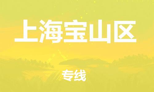 南翔镇到上海宝山区物流专线-上海宝山区到南翔镇货运-热推