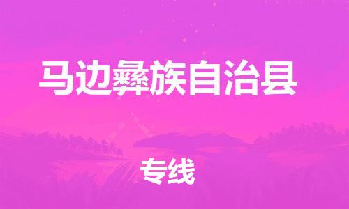 天山路街道到马边彝族自治县物流专线-天山路街道到马边彝族自治县货运放心物流