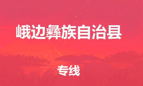 天山路街道到峨边彝族自治县物流专线-天山路街道到峨边彝族自治县货运放心物流