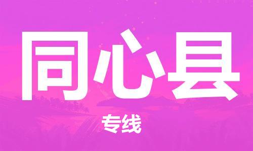 天山路街道到同心县物流专线-天山路街道到同心县货运放心物流