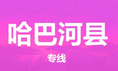 天山路街道到哈巴河县物流专线-天山路街道到哈巴河县货运放心物流