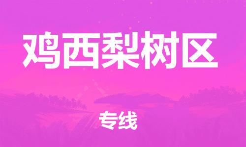 南翔镇到鸡西梨树区物流专线-鸡西梨树区到南翔镇货运-热推