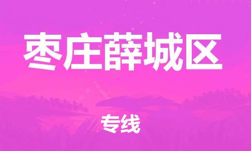 南翔镇到枣庄薛城区物流专线-枣庄薛城区到南翔镇货运-热推